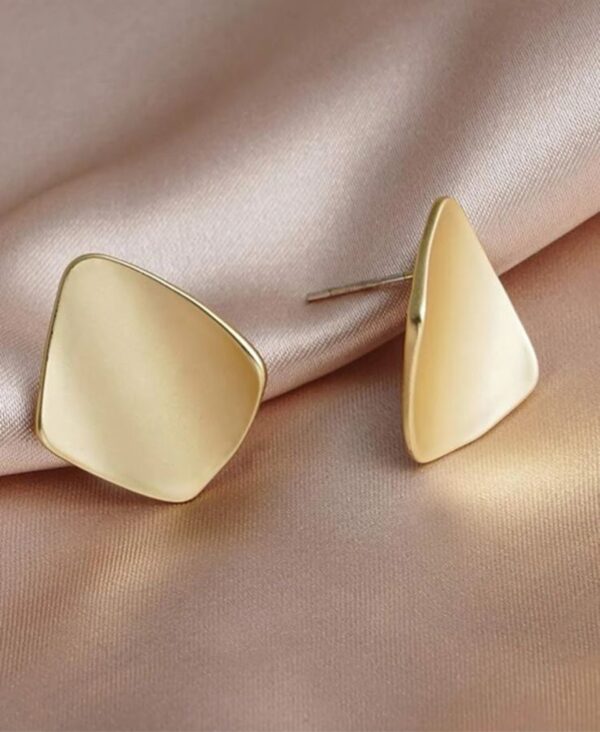 Aretes Dorado Mate 68191 - Image 2