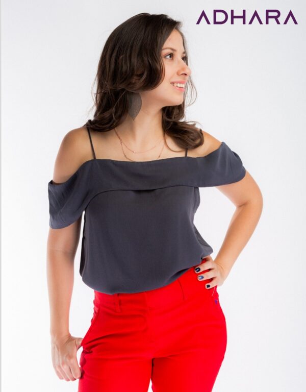 Blusa Gris Oscuro SB107583