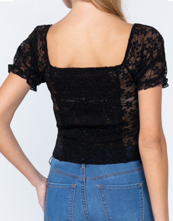 Blusa Negra T12106 - Image 2