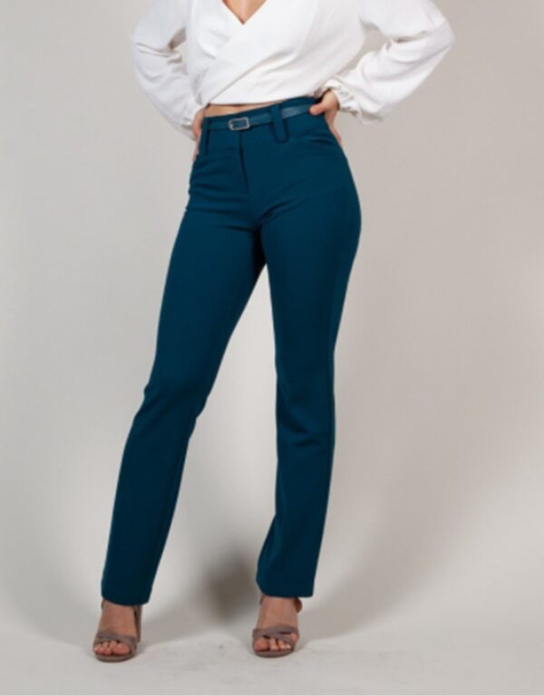Pantalon Azul Petroleo D35737