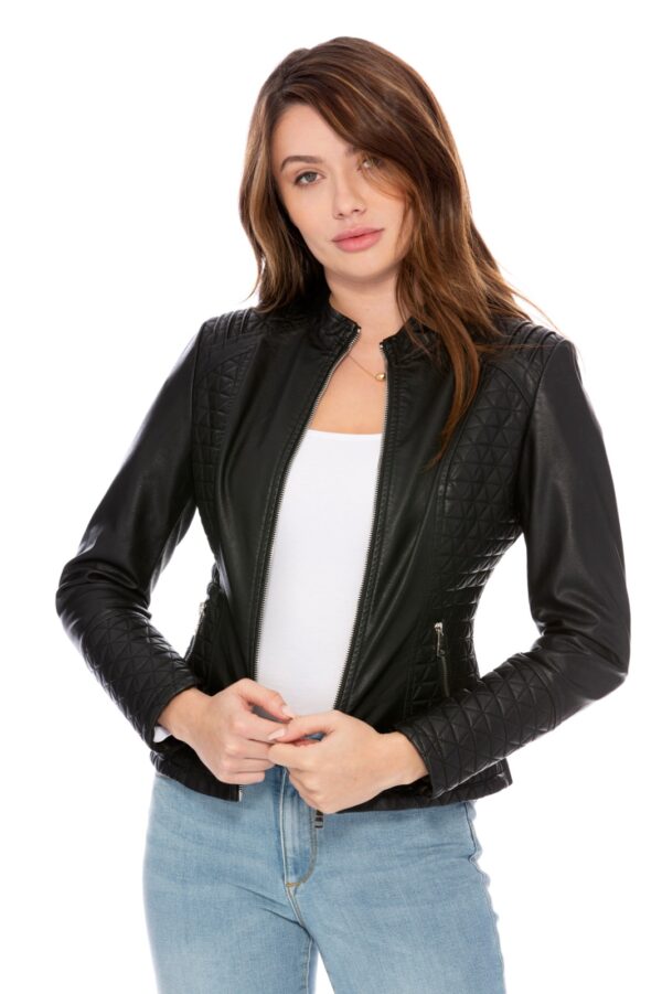 Jacket Negro y Cafe L190T1 - Image 3