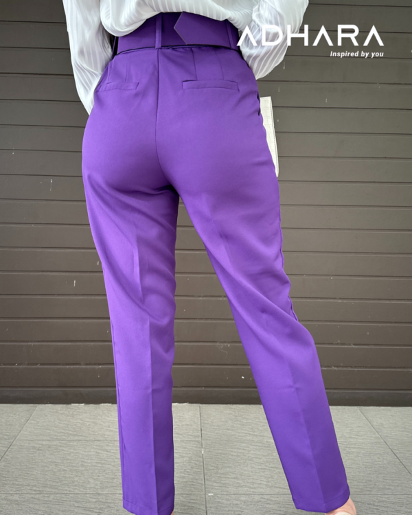 Pantalon Morado Ejecutivo 3133 - Image 2