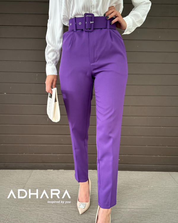 Pantalon Morado Ejecutivo 3133