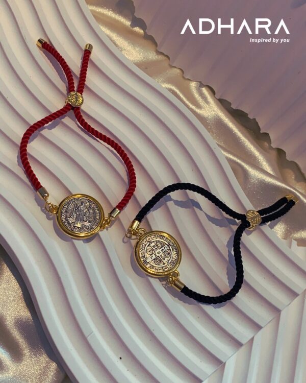Pulsera Medalla San Benito 8445