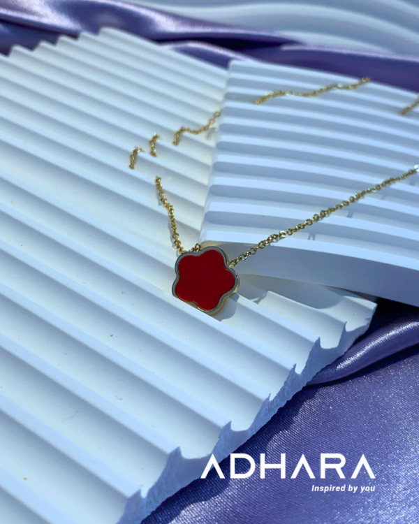 Collar Rojo Van Cleef 8803