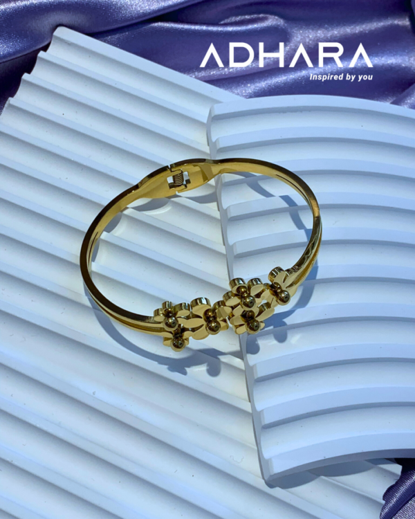 Pulsera Flor Acero Inoxidable 8801