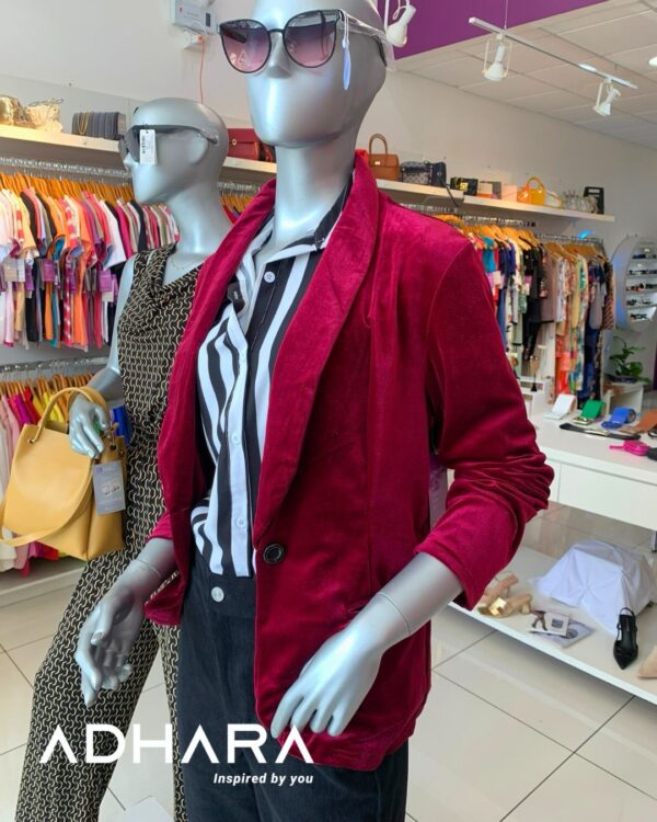 Saco Vino Velvet 1422