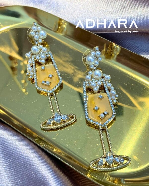Aretes Copas 8281
