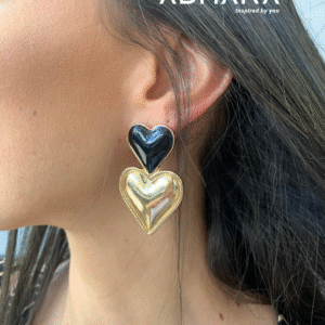 Arete Doble Corazon 8814