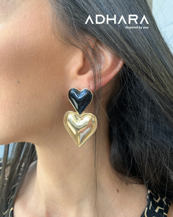 Arete Doble Corazon 8814