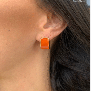 Arete Geometrico Naranja 8818