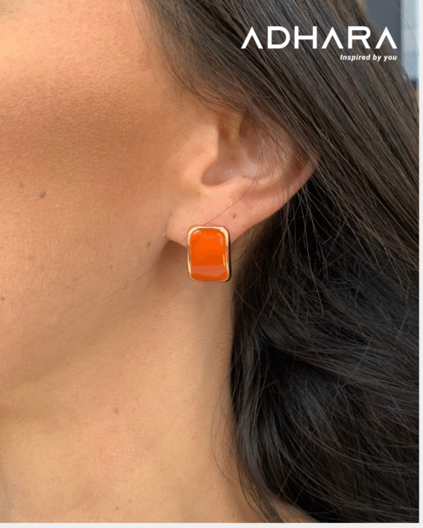 Arete Geometrico Naranja 8818