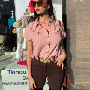 Blusa con Pliegas 2947