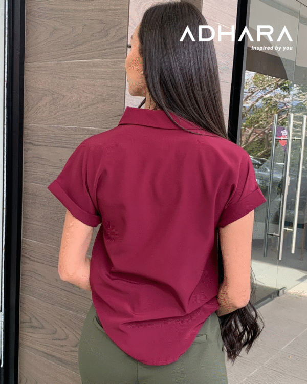 Blusa con Pliegas 2947 - Image 5