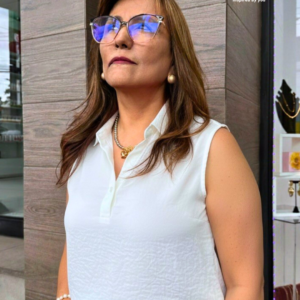 Blusa Blanca y Negra 5414B