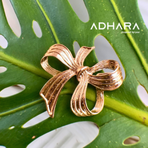 Broche Lazo Dorado 1438