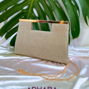 Bolso Dorado Elegante 7269