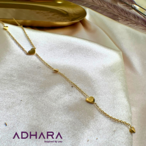 Collar Dorado Acero Inox 8843