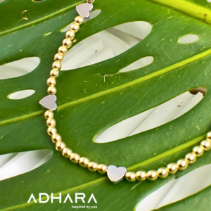 Collar Corazon Acero Inoxidable 8822