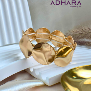 Pulsera Dorada Elastica 8871