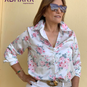 Blusa Satin Estampada 2984