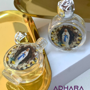 Botella de Vidrio Pequeña Virgen Maria AP1468