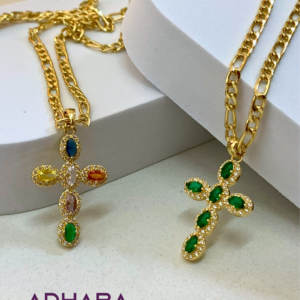 Collar Cruz de Circonia 8845