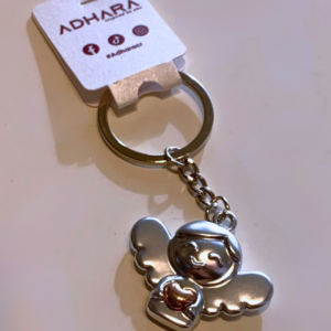 Llavero de Ángel Plateado AP1498